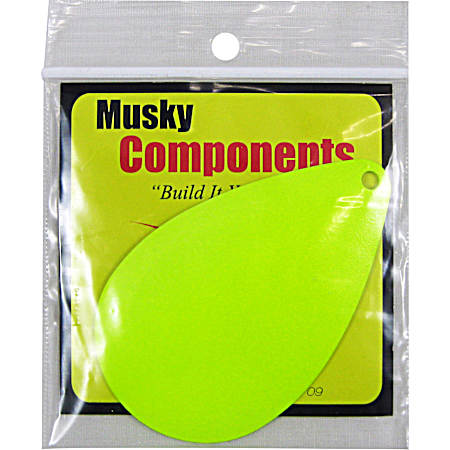 Musky Fishing Components - Colorado Blade - Chart