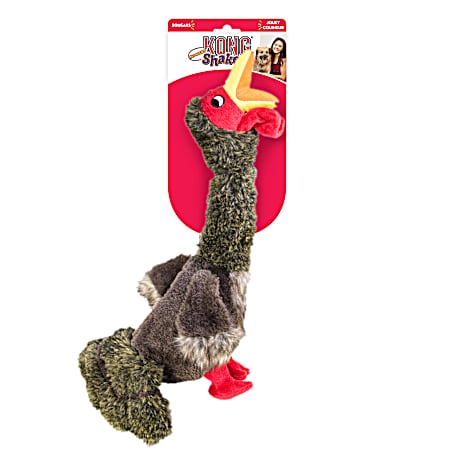 Shakers Honkers Turkey Plush Dog Toy