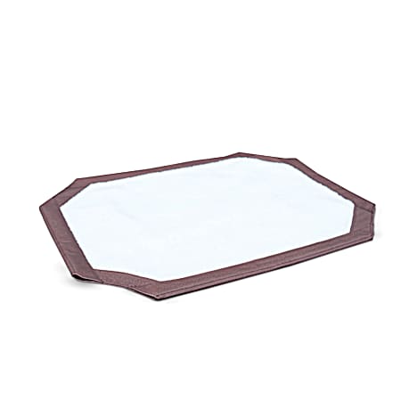 Chocolate & Fleece Self-Warming Pet Cot Cover