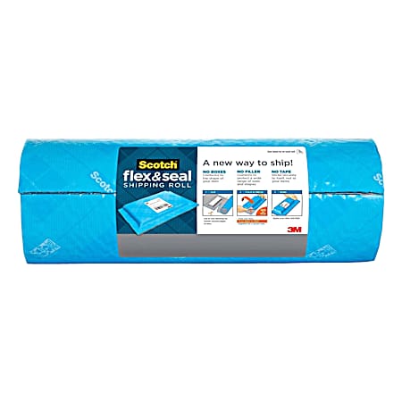 3M MMMFS1510 15 in. x 10 ft. Scotch Flex & Seal Shipping Roll, Blue