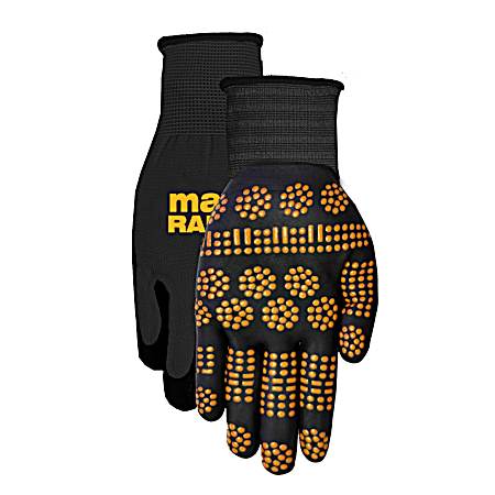 Men's MAX Grip Radial Black Gloves