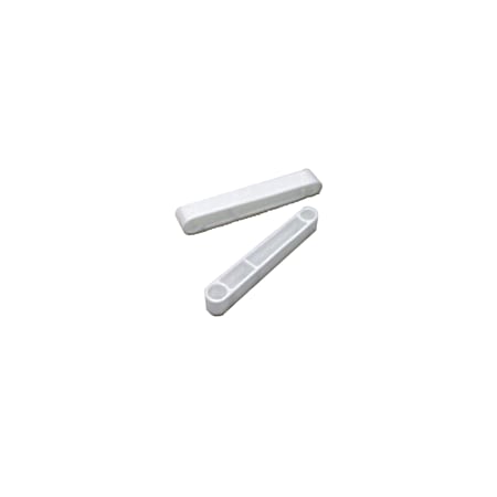 White FreeSlide Rod Spacer - 2Pk