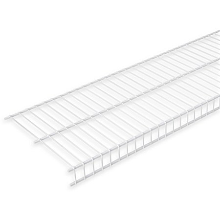 FastTrack 12 in x 8 ft White Linen Shelf