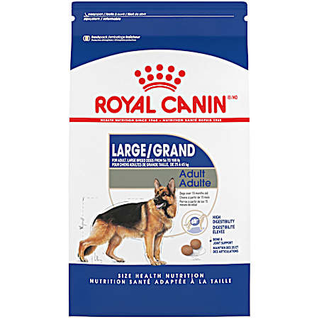 Adult Large Breed Dry Dog Food, 30 lbs