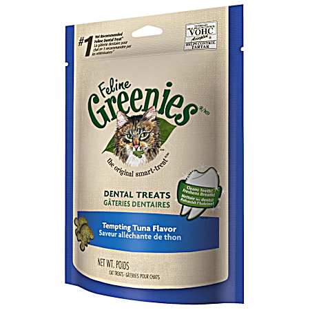 Tempting Tuna Flavor Dental Cat Treats
