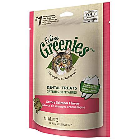 Savory Salmon Flavor Dental Cat Treats