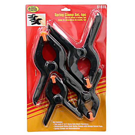 4 pc Spring Clamp Set