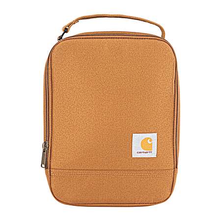 Brown Insulated Lunch Cooler