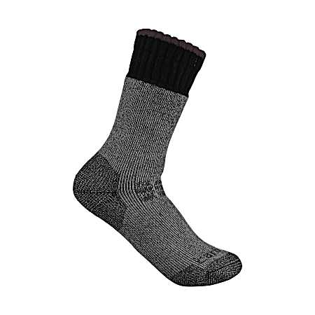 Ladies' Heavyweight Synthetic-Wool Blend Boot Socks