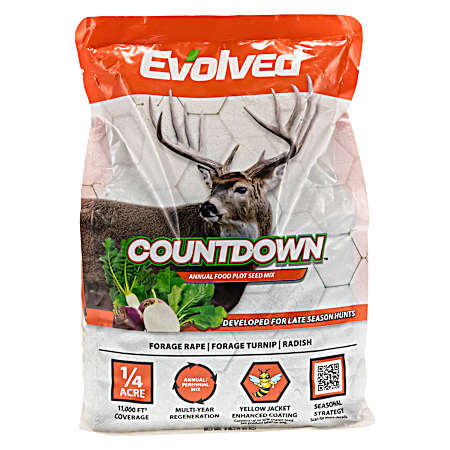 3 lbs Countdown Annual Food Plot Seed Mix