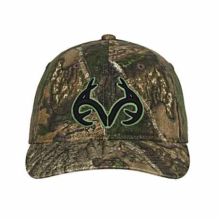 Men's APX Camo Embroidered Antler Logo Meshback Cap