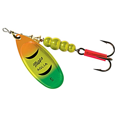 Firetiger Platium Plain Treble Aglia Spinner