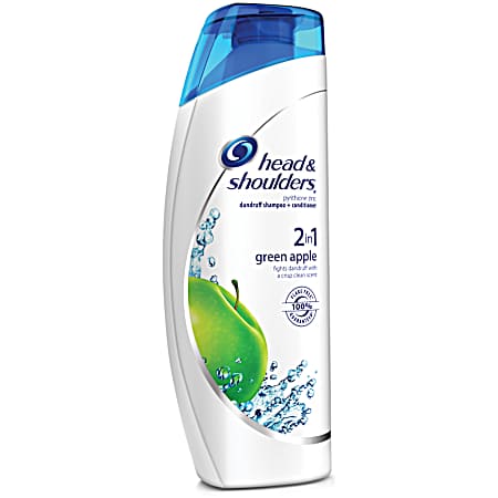 13.5 fl oz Green Apple 2-in-1 Dandruff Shampoo & Conditioner