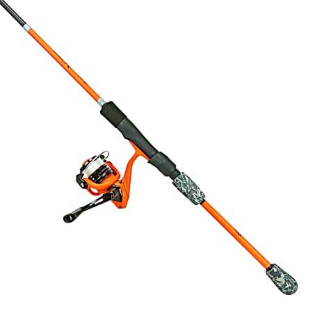 6 ft 6 in Neon Green ML X-Otic Spinning Combo