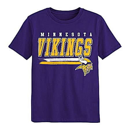 Kids' Minnesota Vikings Short Sleeve Shirt
