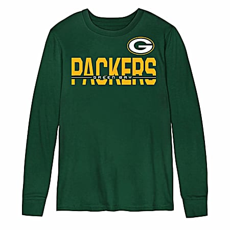 Kids' Green Bay Packers Long Sleeve Shirt