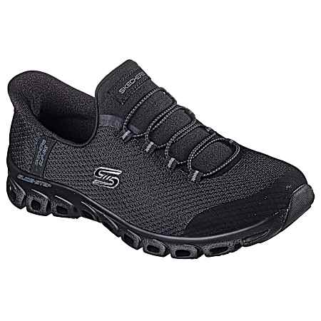 Sport Women's Black Glide Step Slip-Ins Shoes