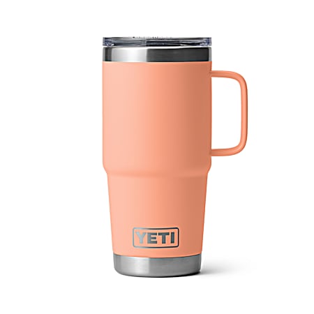 Rambler 20 oz Travel Mug Peach