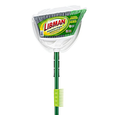 Precision Angle® Broom with Dustpan