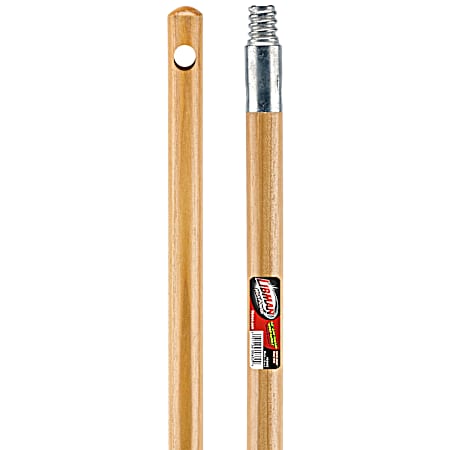 60 in Zinc-Thread Wood Handle