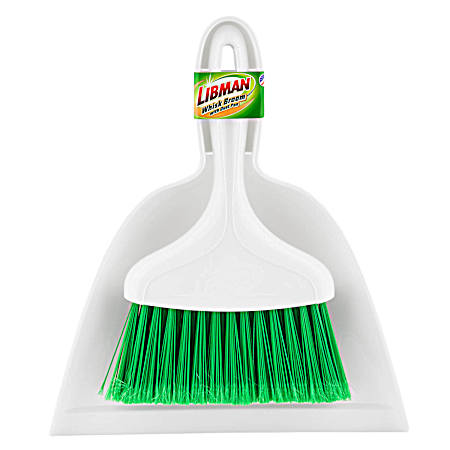 Dustpan with Whisk Broom