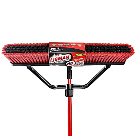 Multi-Surface Push Broom with Squeegee