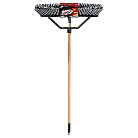 24 in Rough-Surface Commercial Push Broom