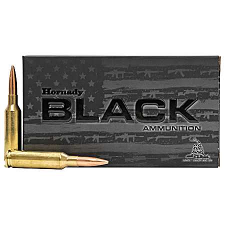 6mm Creedmoor 105 gr BTHP Hornady BLACK® Ammunition - 20 Rounds