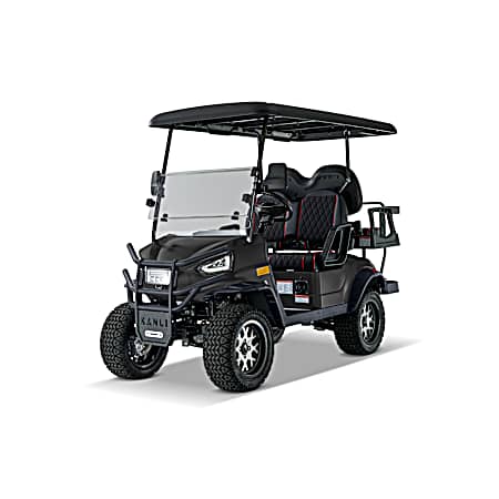 Kruiser 4P Element Lithium Golf Cart - Matte Black
