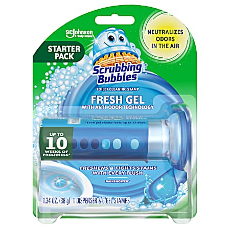 Toilet Cleaning Gel & Dispenser