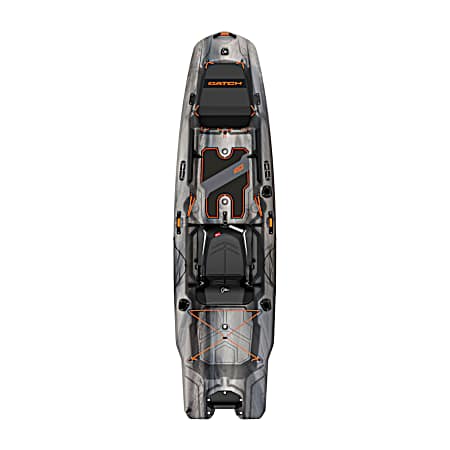 Catch Mode 110 TR Fishing Kayak - Granite/Magnetic Grey