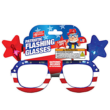 Patriotic Light-Up Glasses