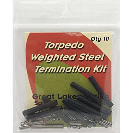 Weighted Steel Termination Kit - 10 Pk