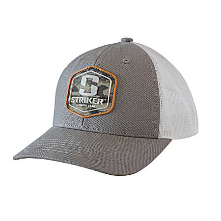Men's Dark Gray/White Harbor Cap