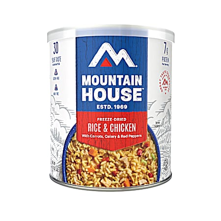 4.2 oz Freeze Dried Rice & Chicken Pouch
