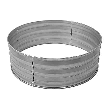 36 in Galvanized Fire Ring