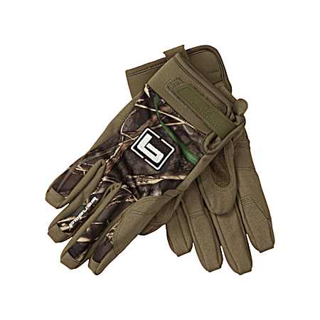 Men's Realtree Max7 Softshell Blind Gloves