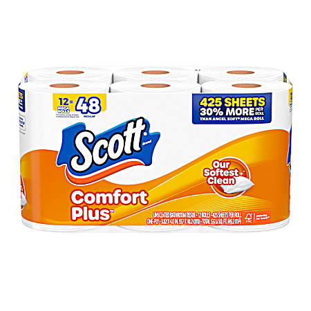 Comfort Plus Bath Tissue - 12 pk