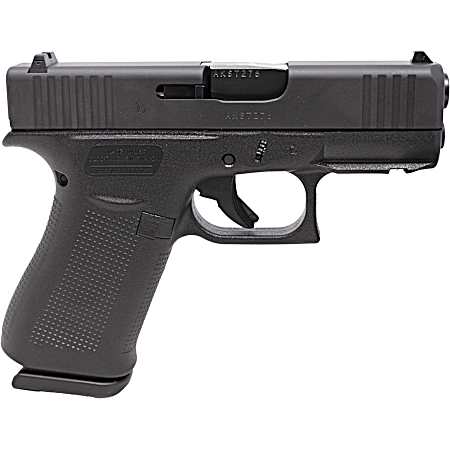 43X 9mm 10 round Black Front Rail Pistol