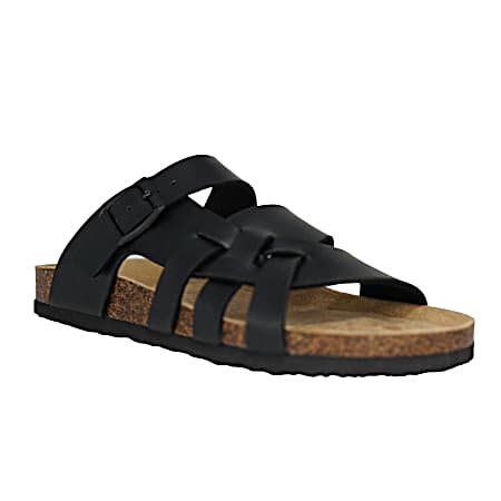 Tamarack Ladies Corkbed Sandal - Black Slide
