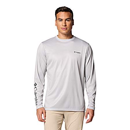 Men's PFG Terminal Tackle Fish Shine Long Sleeve Shirt