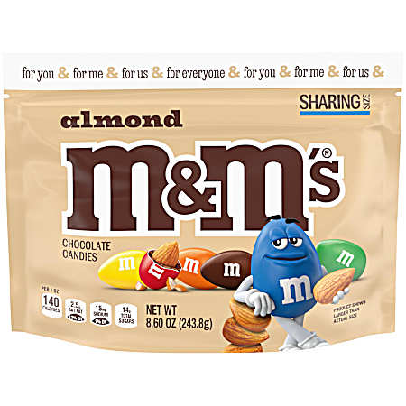 8.6 oz Almond Chocolate Candies