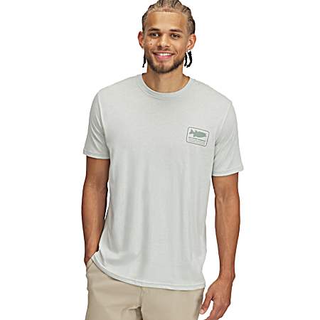 Men's Hydro Green Bass Short Sleeve Shirt