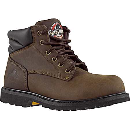 Men's Black Caleb Safety Toe Work Boots
