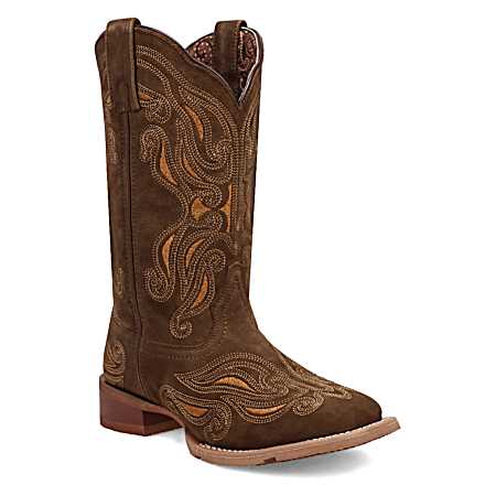 Women's Olive Millie Western Boots