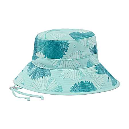 Women's Spray Rays Diamond Crest Printed Sun Hat