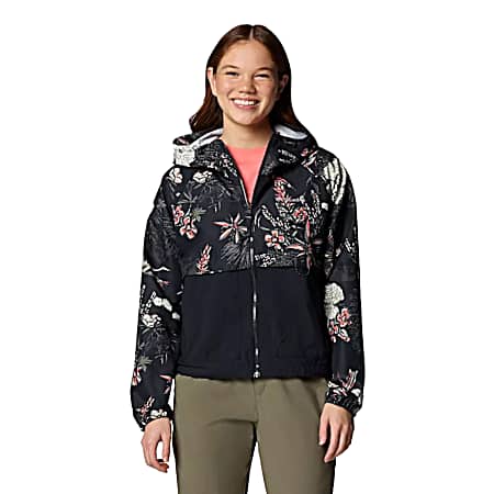 Women's Spire Valley Printed Windbreaker