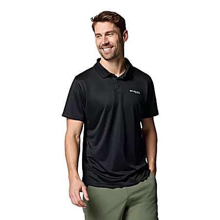 PFG Men's Solar Stream Short Sleeve Polo