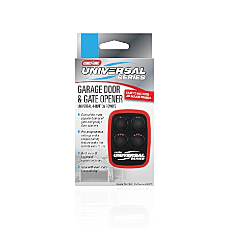 Universal 4-Button Remote, Red