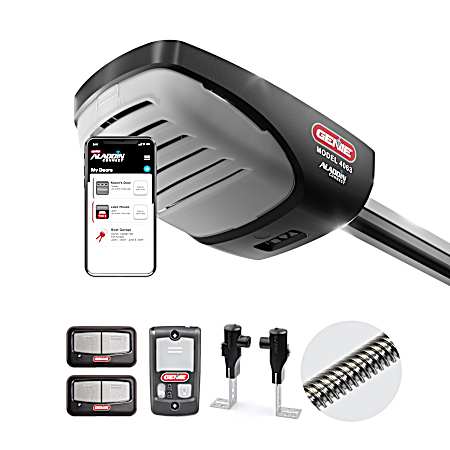 Ultimate Power & Speed Screw Drive Smart Garage Door Opener Wi-Fi 2 HPc 140V